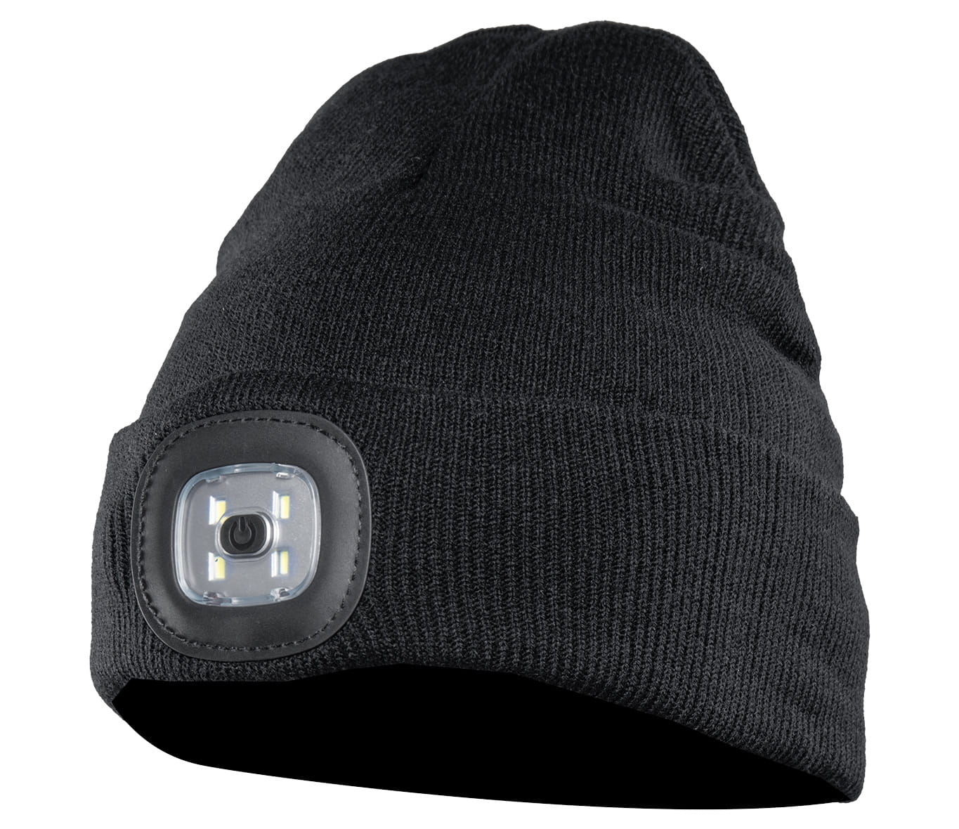 Czapka Polstar CHAPLIN z dzianiny LED kolor czarny - CODW,1.jpg