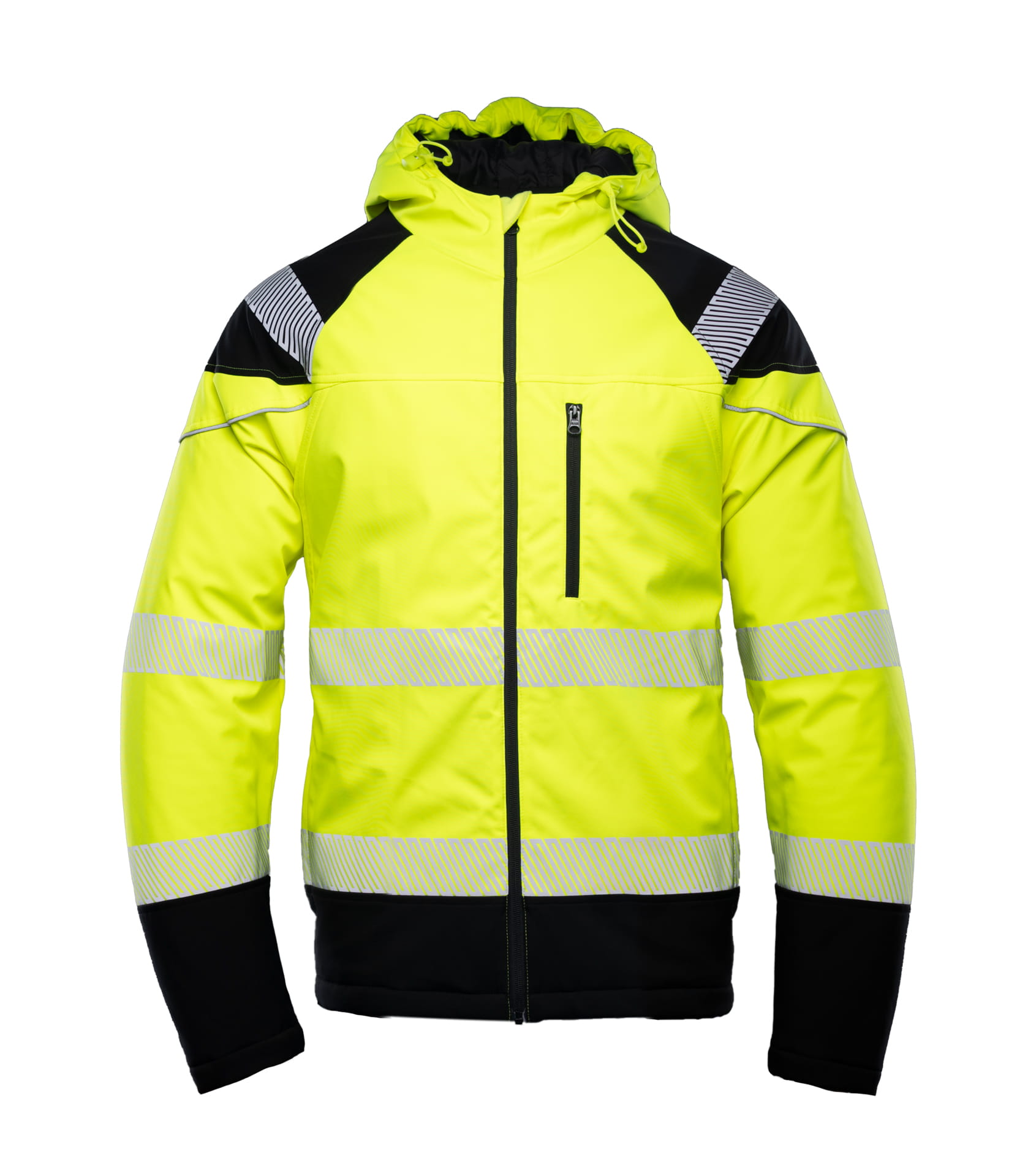 Kurtka Polstar SEVEN KINGS SOFTSHELL HIVI SKF007 ocieplana kolor żółty - OFSZ,1.jpg