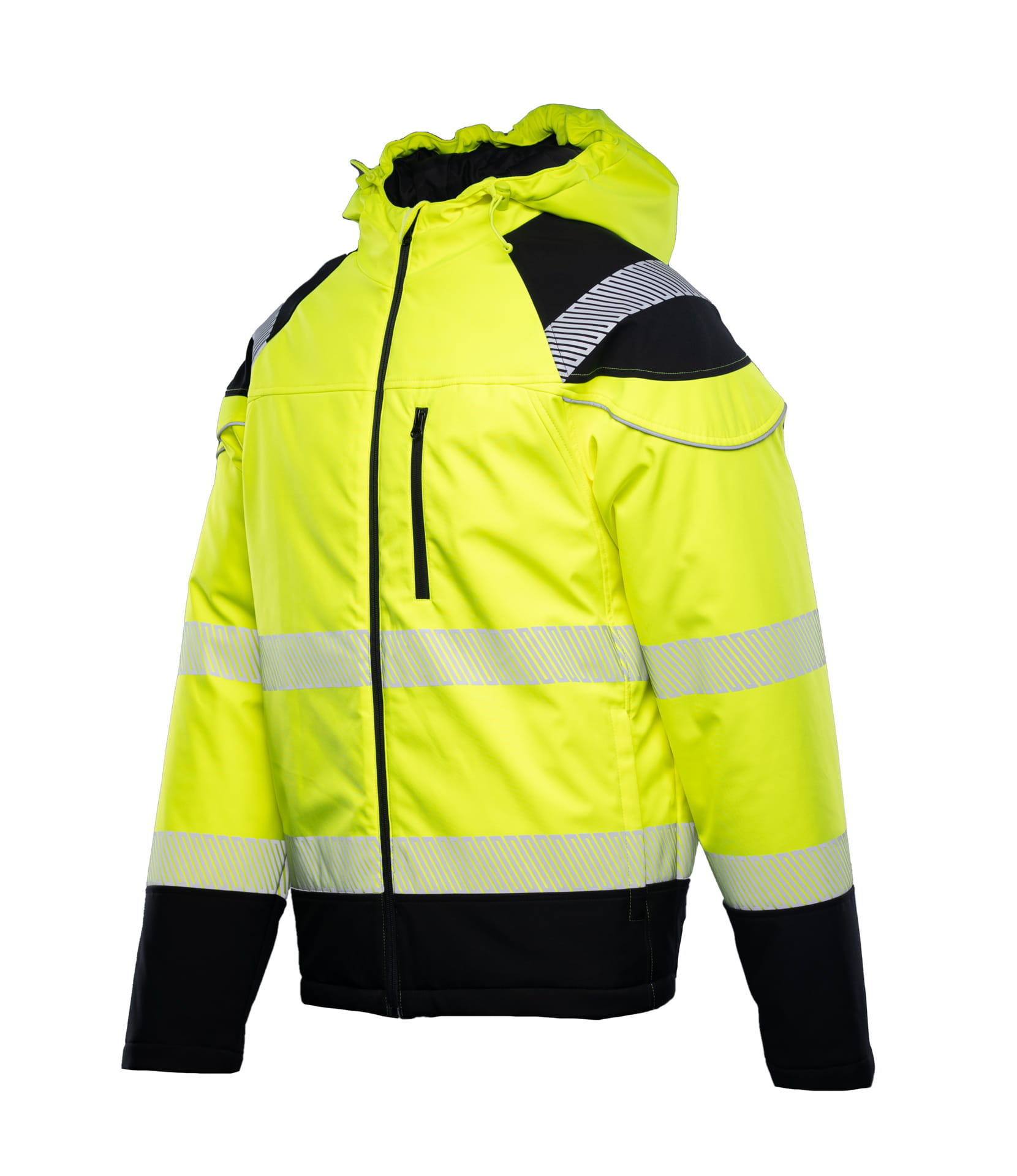 Kurtka Polstar SEVEN KINGS SOFTSHELL HIVI SKF007 ocieplana kolor żółty - OFSZ,3.jpg