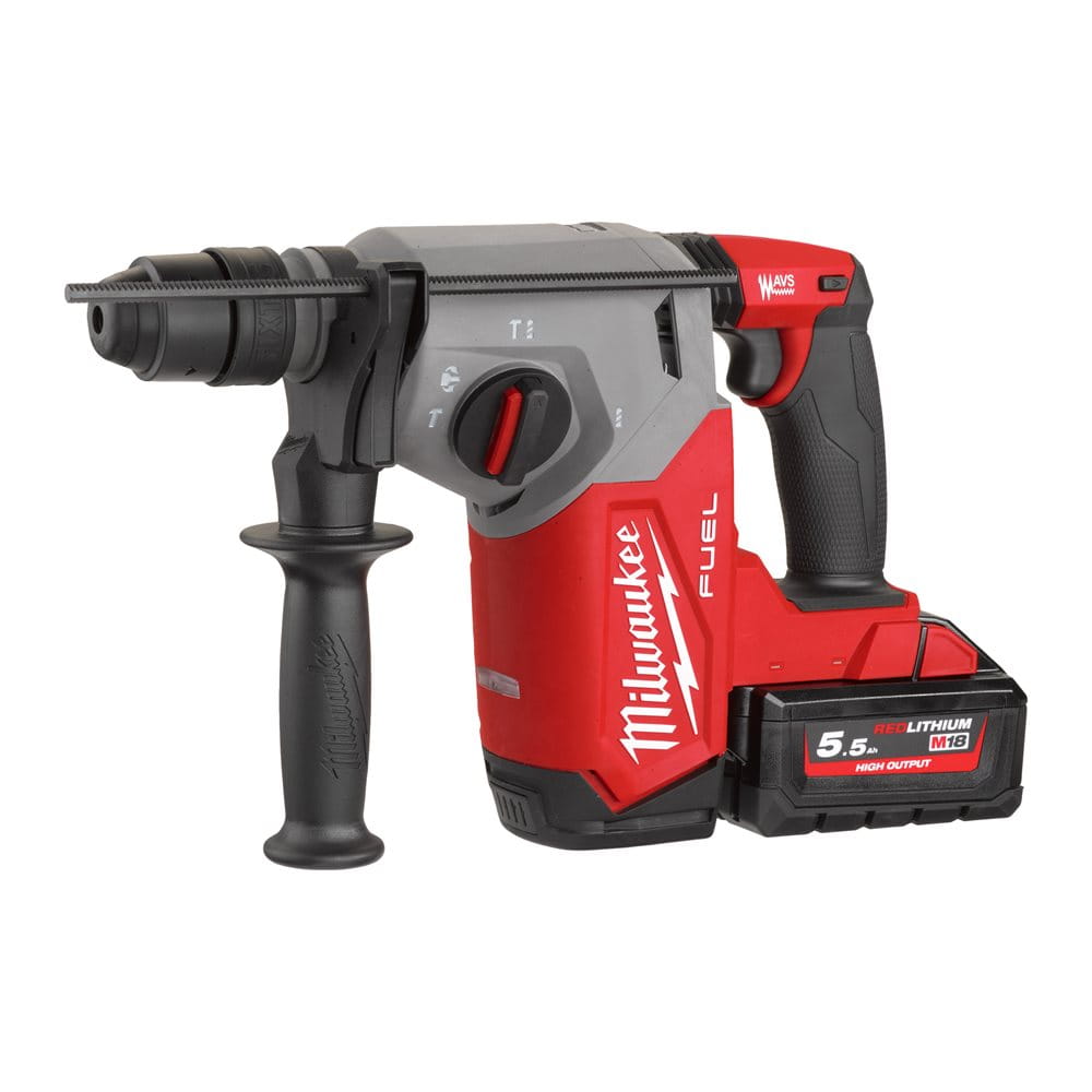 Młotowiertarka SDS-PLUS Milwaukee M18 FHX-552X AKU 18V (2x 5.5 Ah) -  4933478889