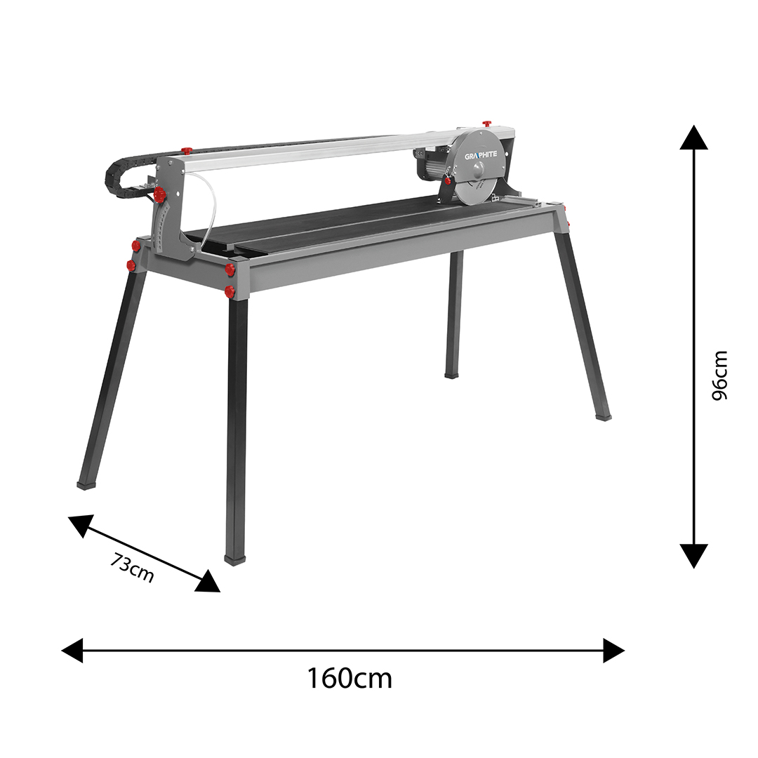 Przecinarka do glazury 230mm 1200W Graphite 59G891 [230V]