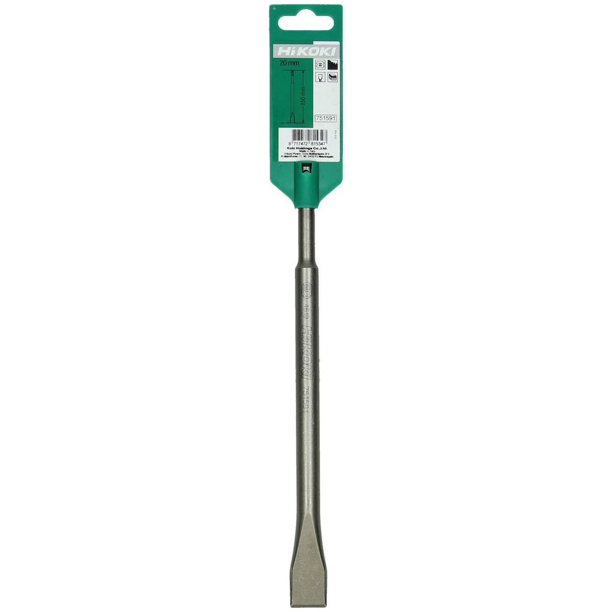 Dłuto płaskie SDS-Plus 20x250mm Hikoki - 751591